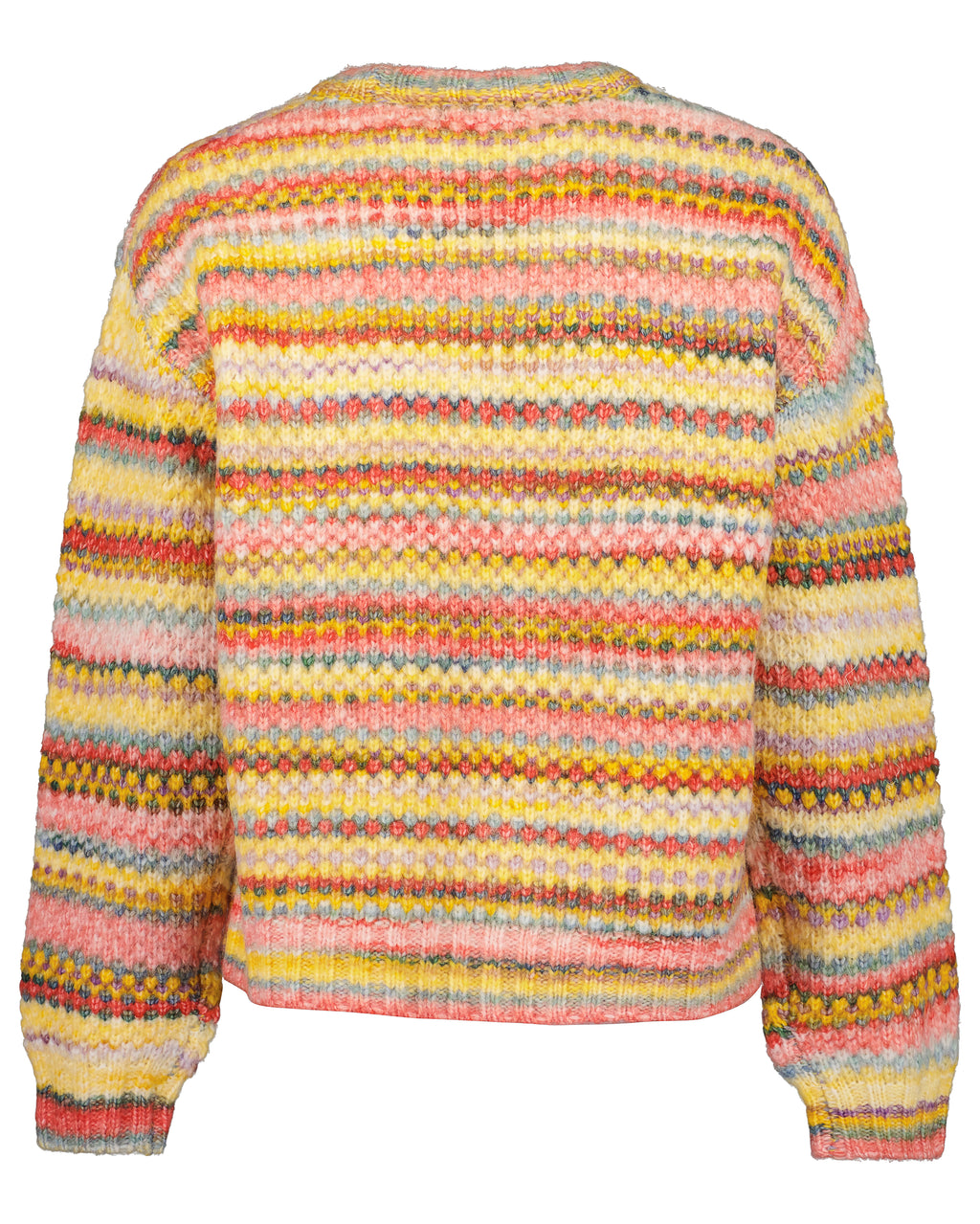 multicolour knitted sweater